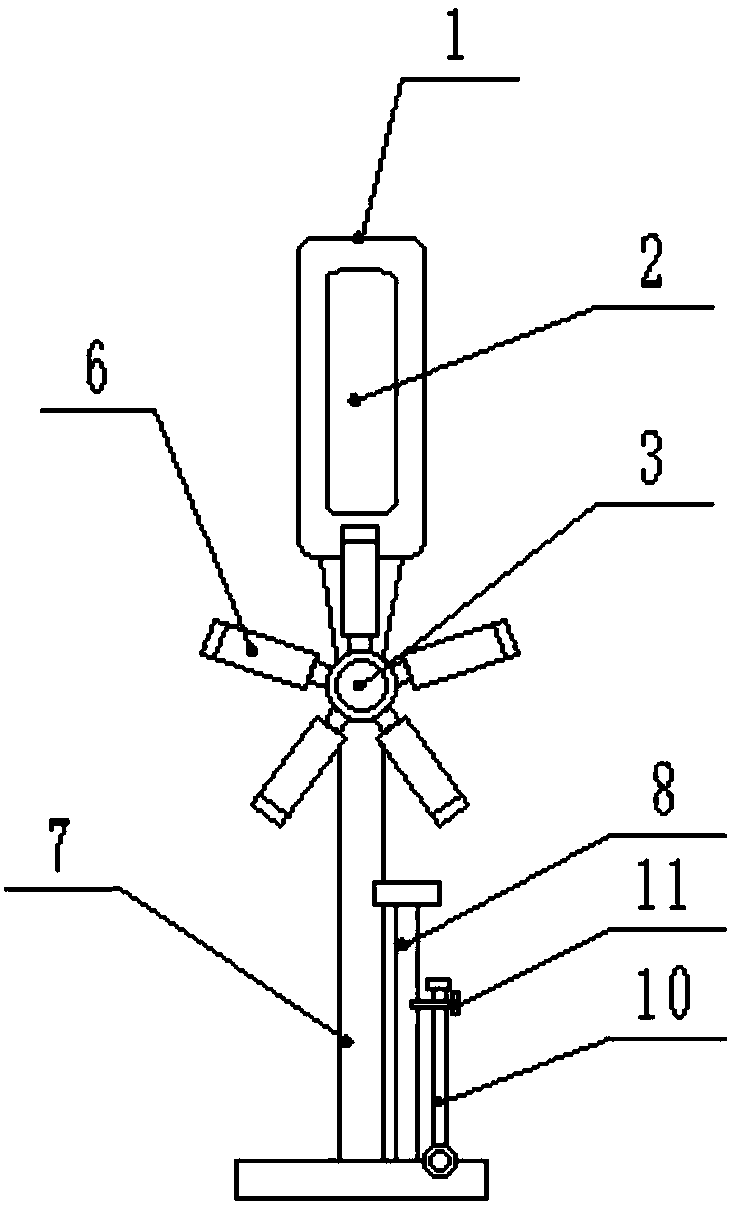 Economic management display column