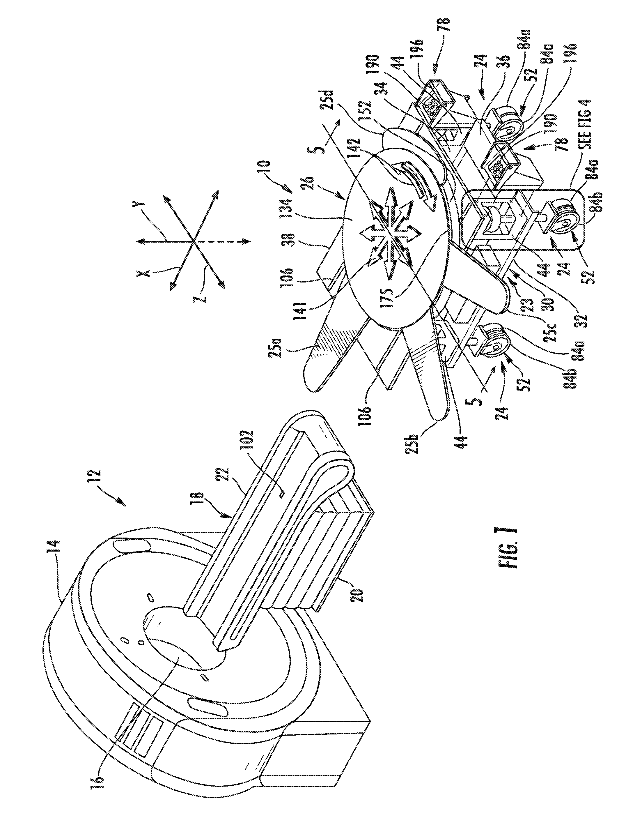 Equine CT table