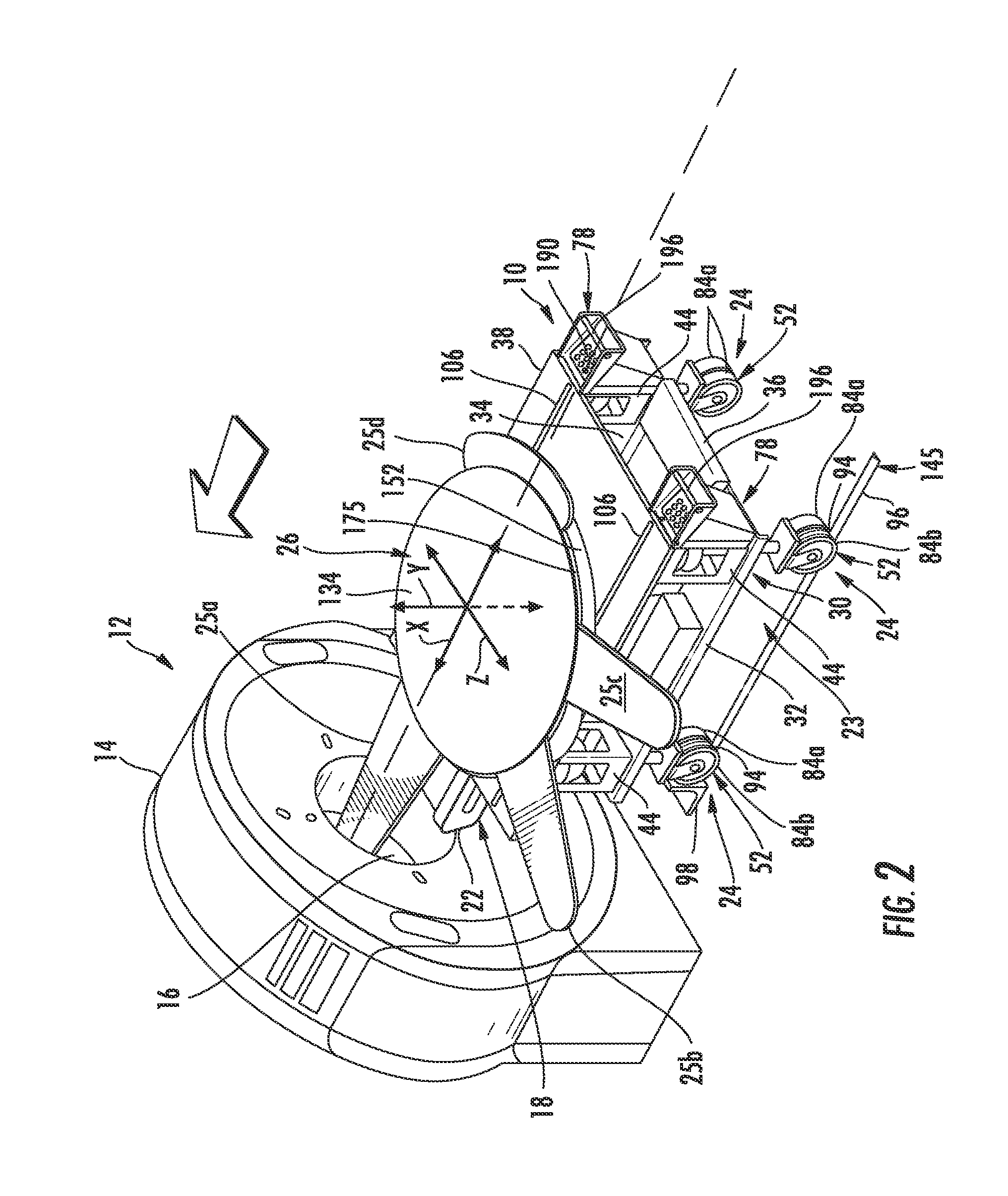 Equine CT table