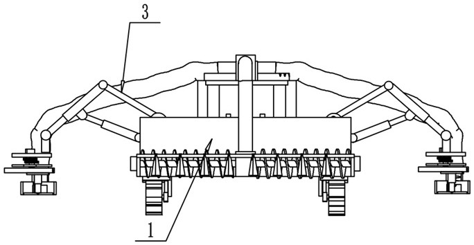 Pool bottom sludge pretreatment robot