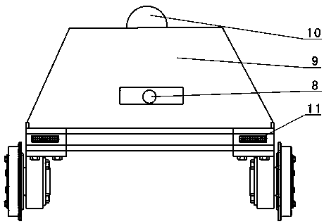 System and method for indoor inspection robot passing through the door