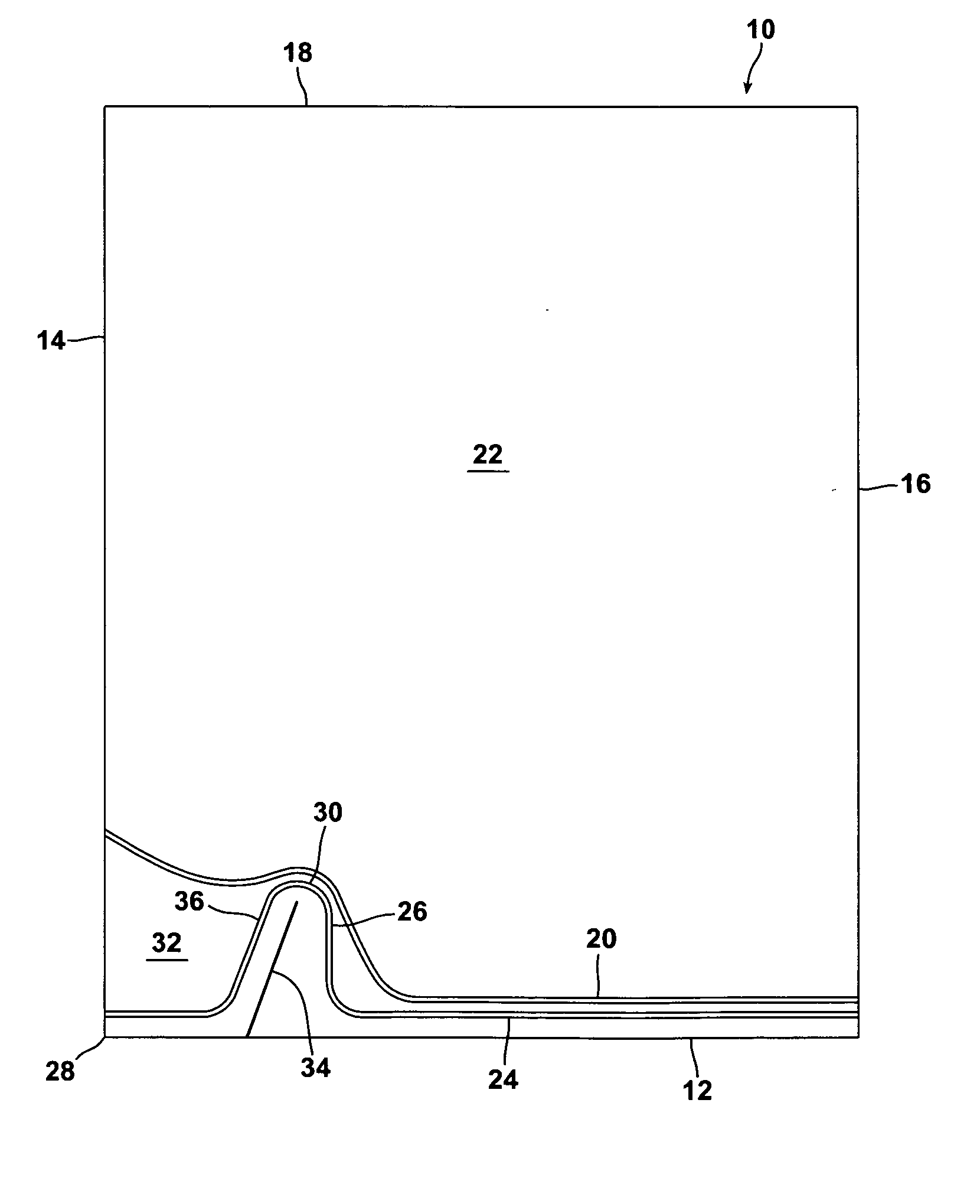 Bag of a heat-shrinkable gas-barrier thermoplastic film