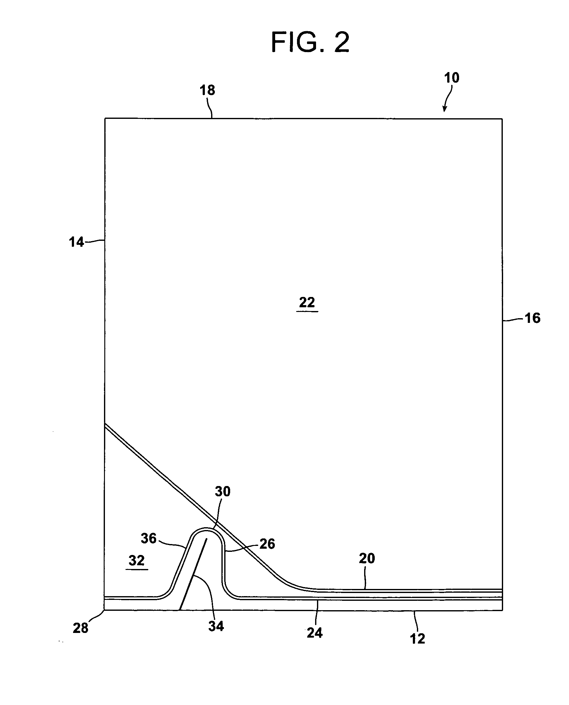 Bag of a heat-shrinkable gas-barrier thermoplastic film