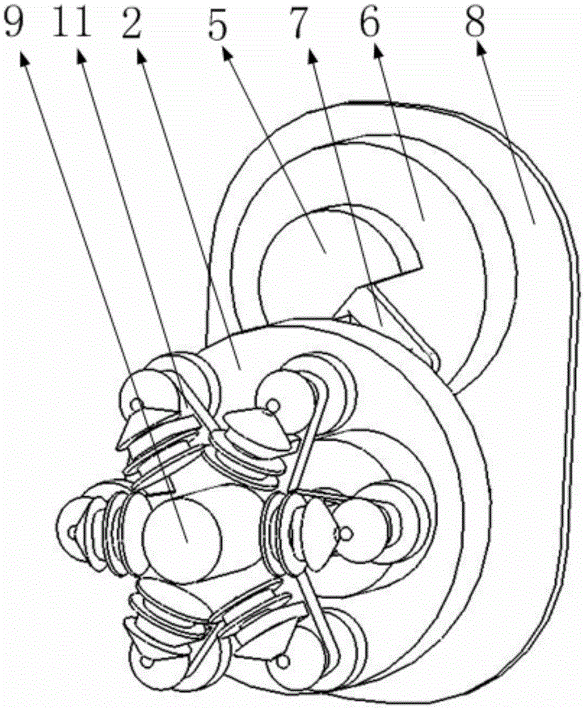 Multi-degree-of-freedom mechanical arm based on sequential control