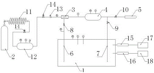 Vehicular micro-vacuum fruit-vegetable picking field cooling device and pre-cooling method thereof