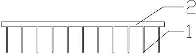 Electroencephalo-graph dry electrode based on capacitive coupling principle