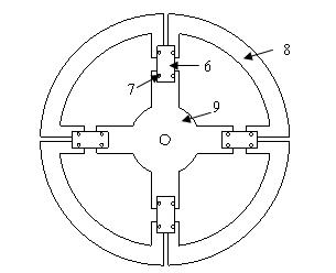 Boundary simulation device and method for thin-walled cylindrical shell structure experiment