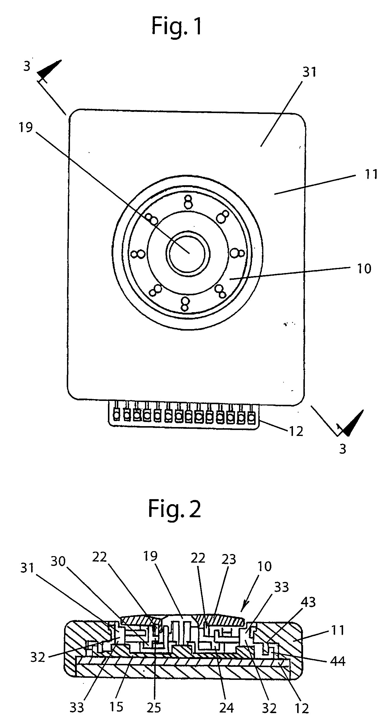 Rotating input selection device