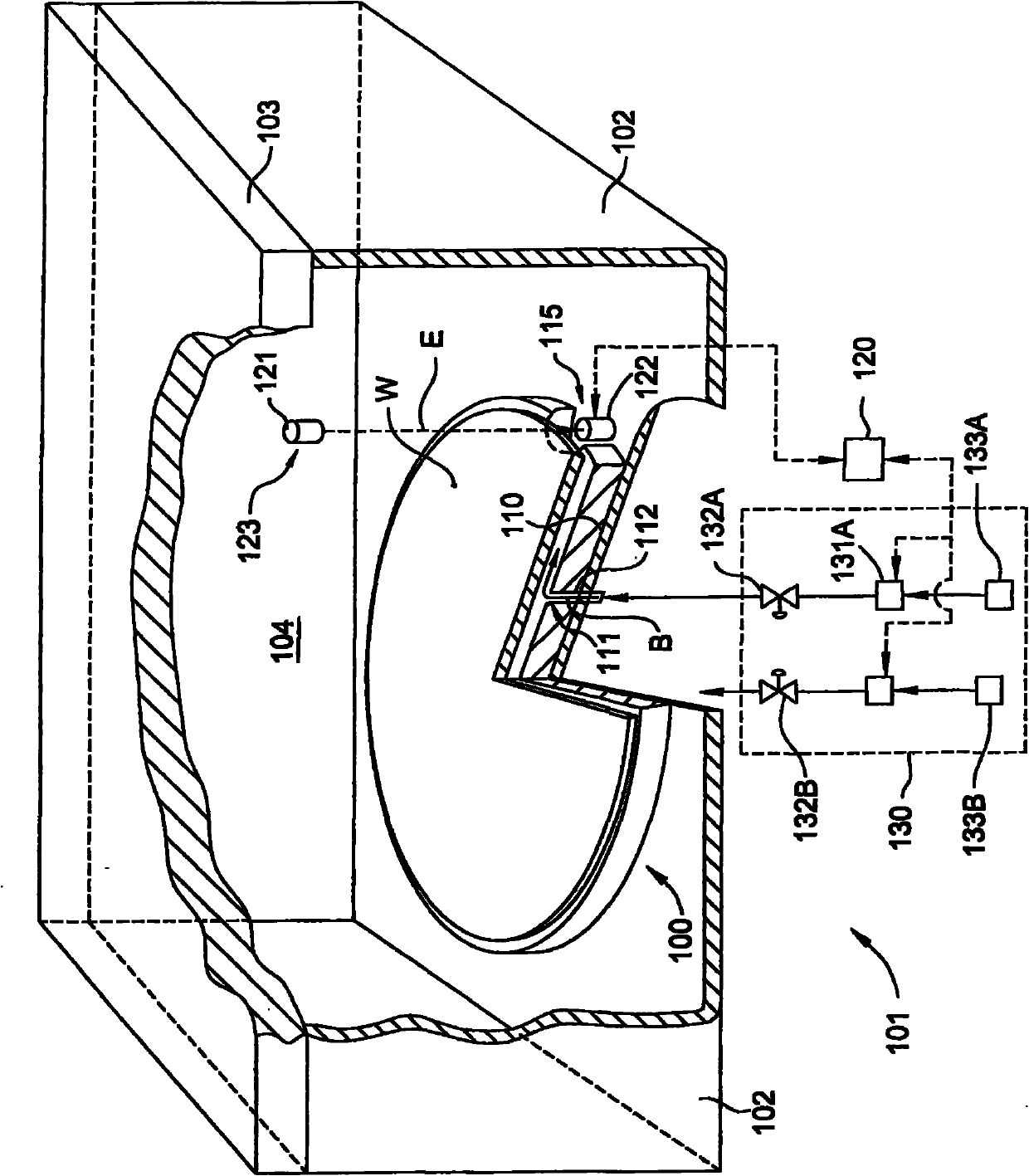 Apparatus and method for supporting, positioning and rotating a substrate in a processing chamber