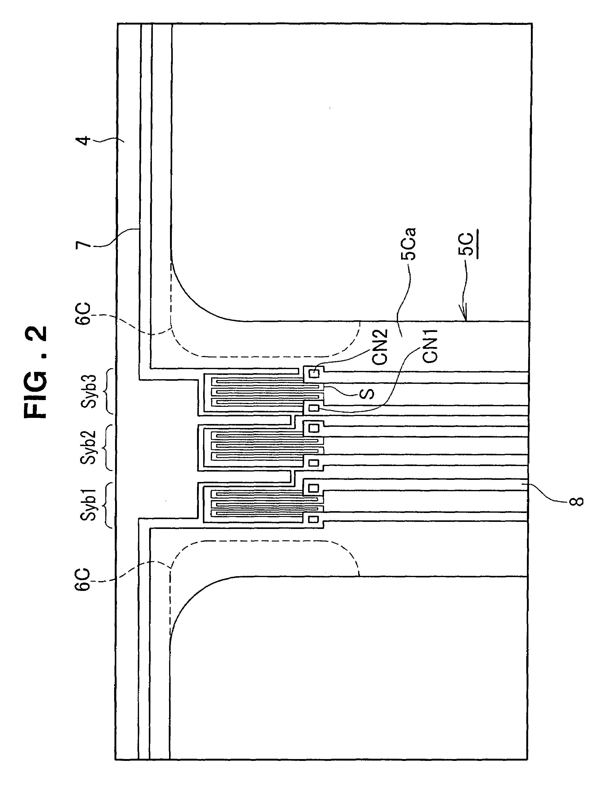 Six-axis force sensor chip and six-axis force sensor using the same