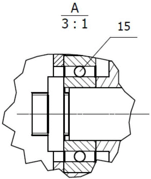 Clamp for testing I type interlayer fracture toughness of composite material