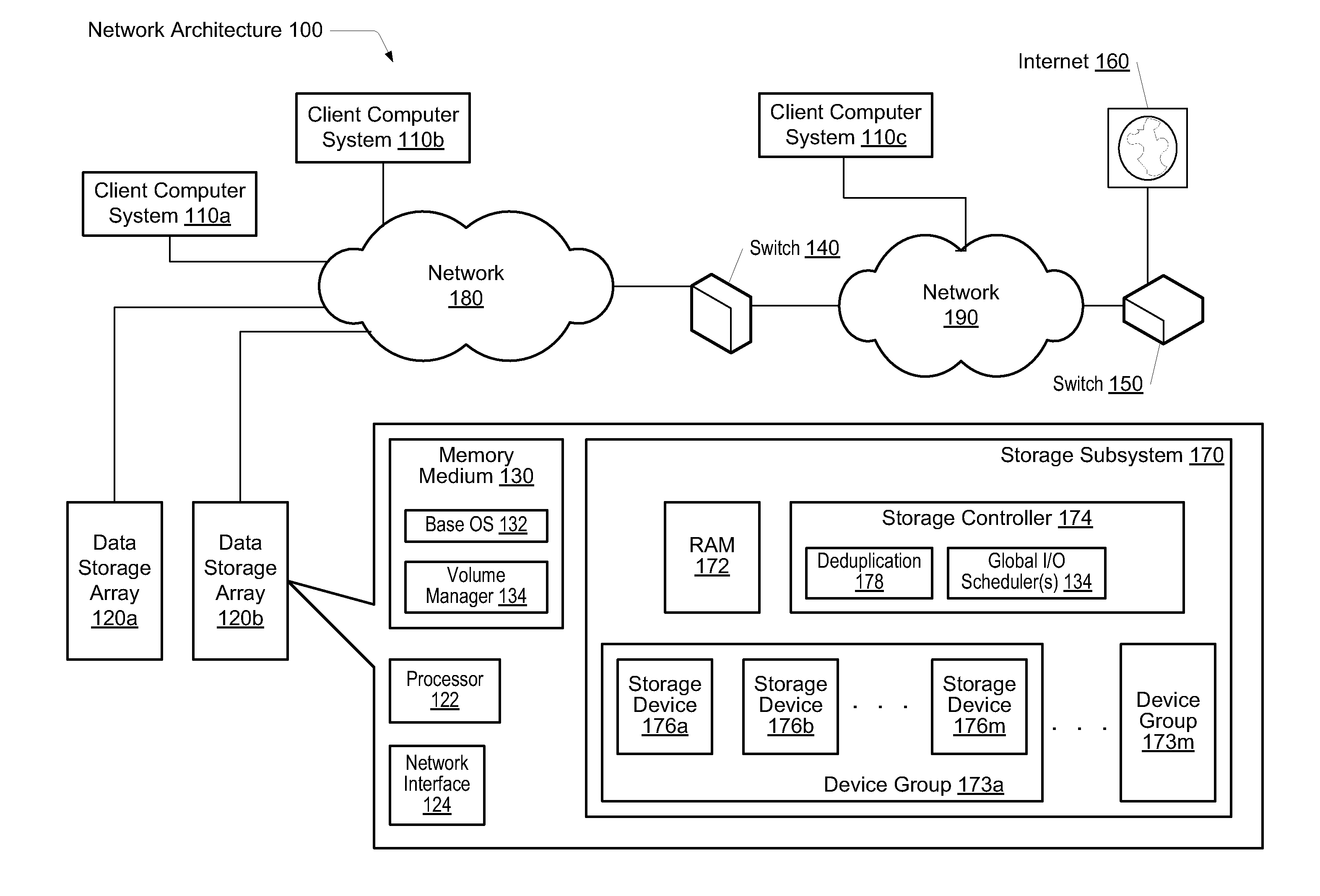 Mapping in a storage system