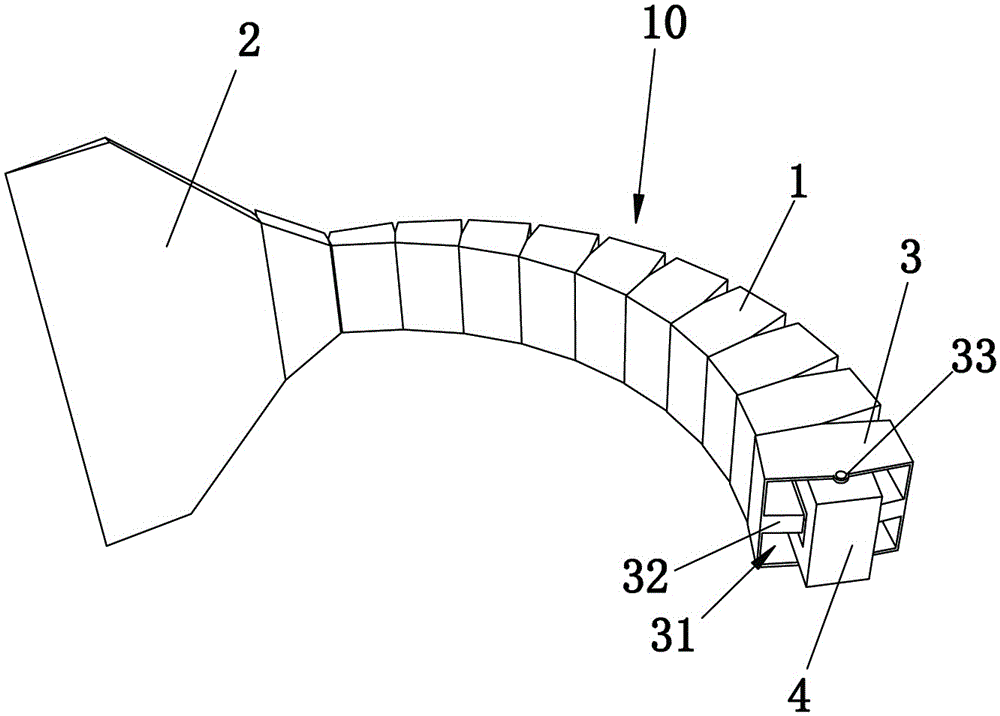 Robot fish and fishtail working principle thereof