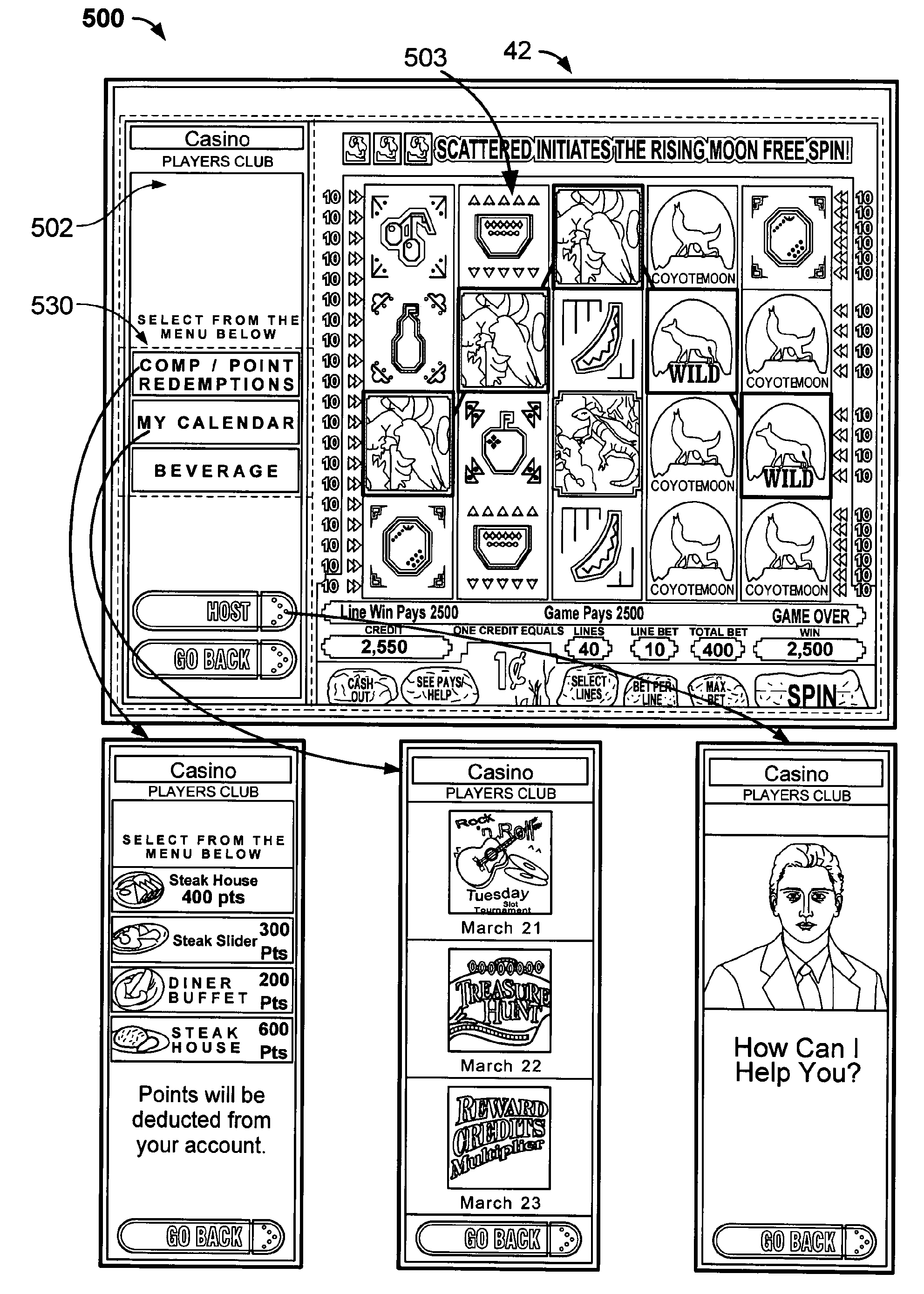 Methods and systems for tracking an event of an externally controlled interface