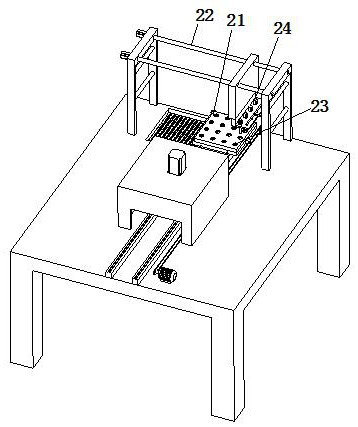 A test tube drying and sterilizing device for medical experiments