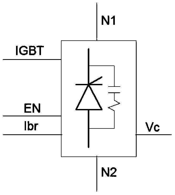 Designing method of MMC multi-sub-module user-defined integrated component