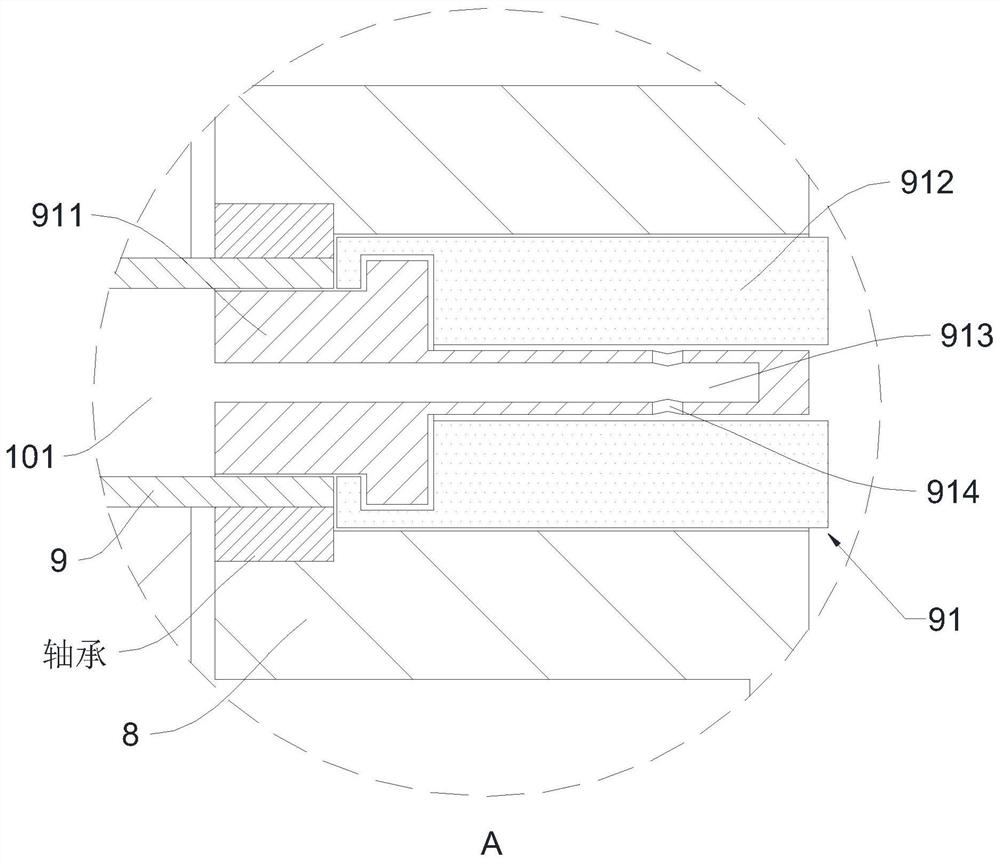 Automatic pretreatment system and pretreatment method for food detection sample