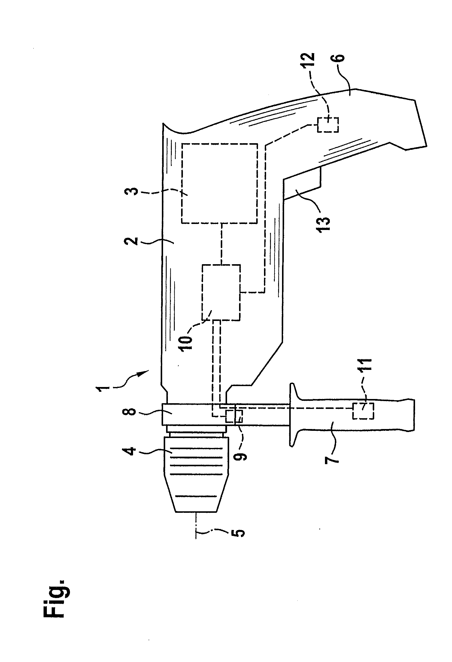 Handheld machine tool