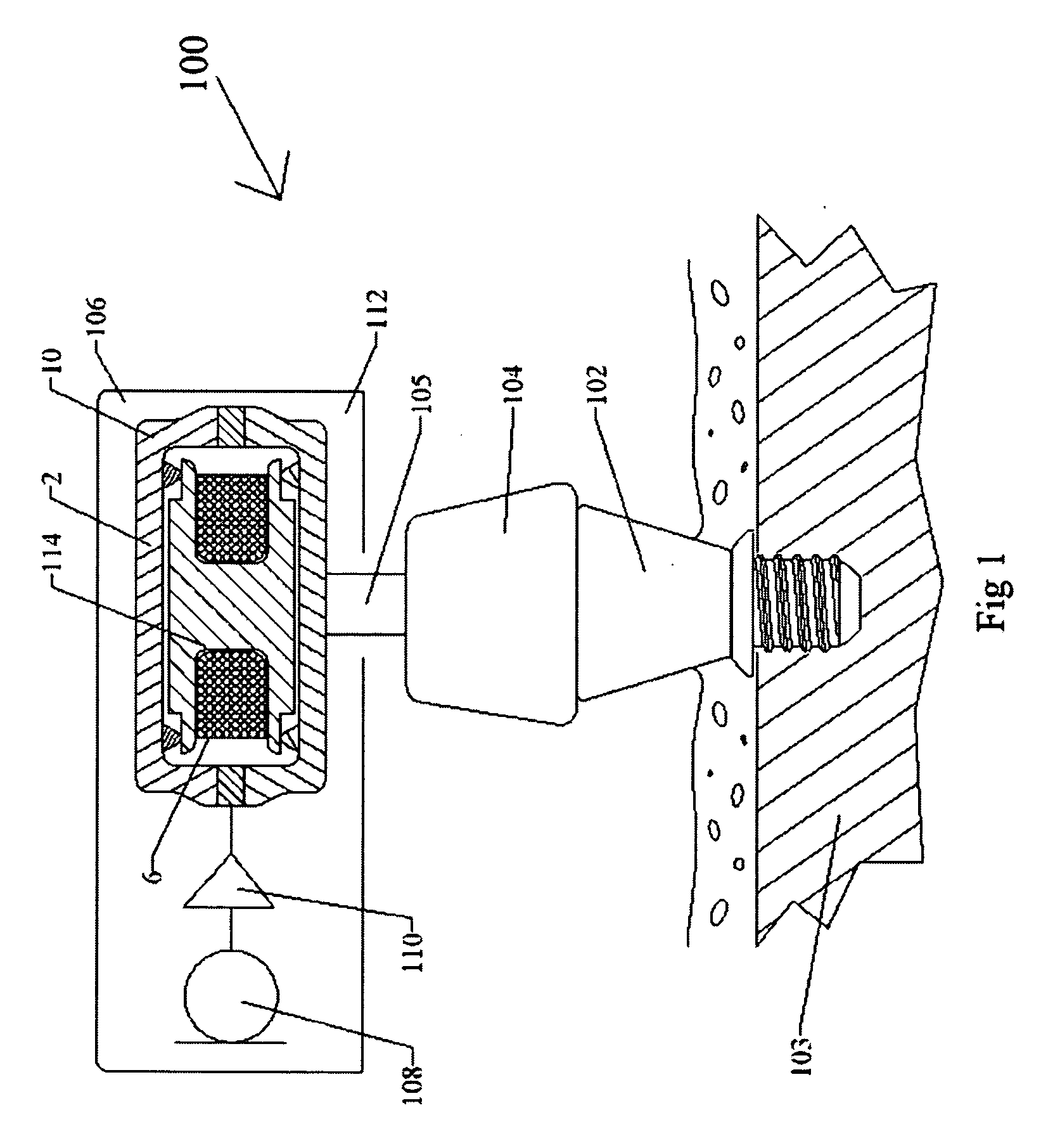 Vibrator for bone-conduction hearing