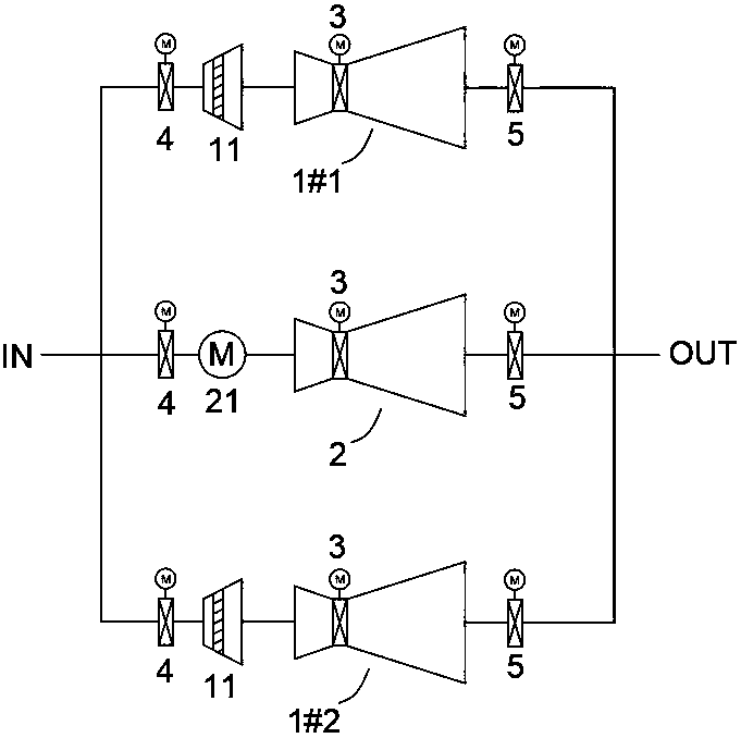 Method and device for automatic paralleling of steam-driven induced draft fans for thermal power generating units