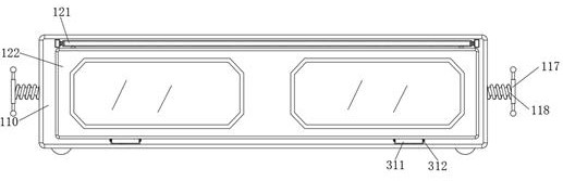 Drawer type cosmetic packaging box