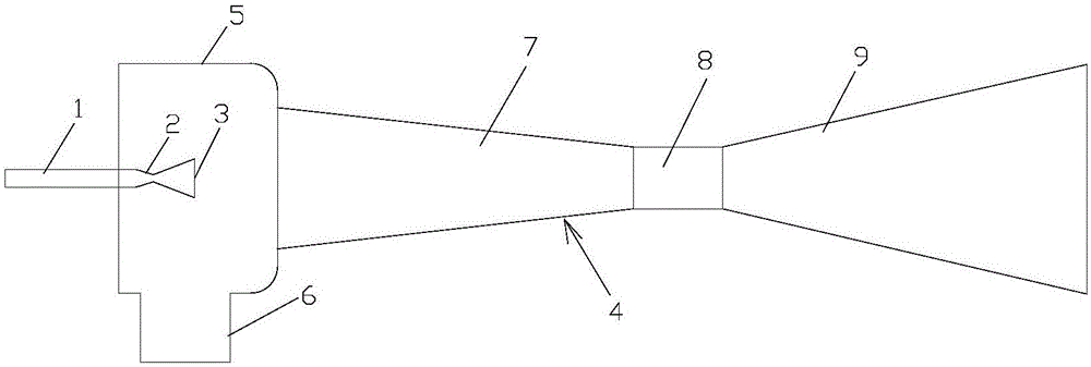 Nozzle and steam ejector