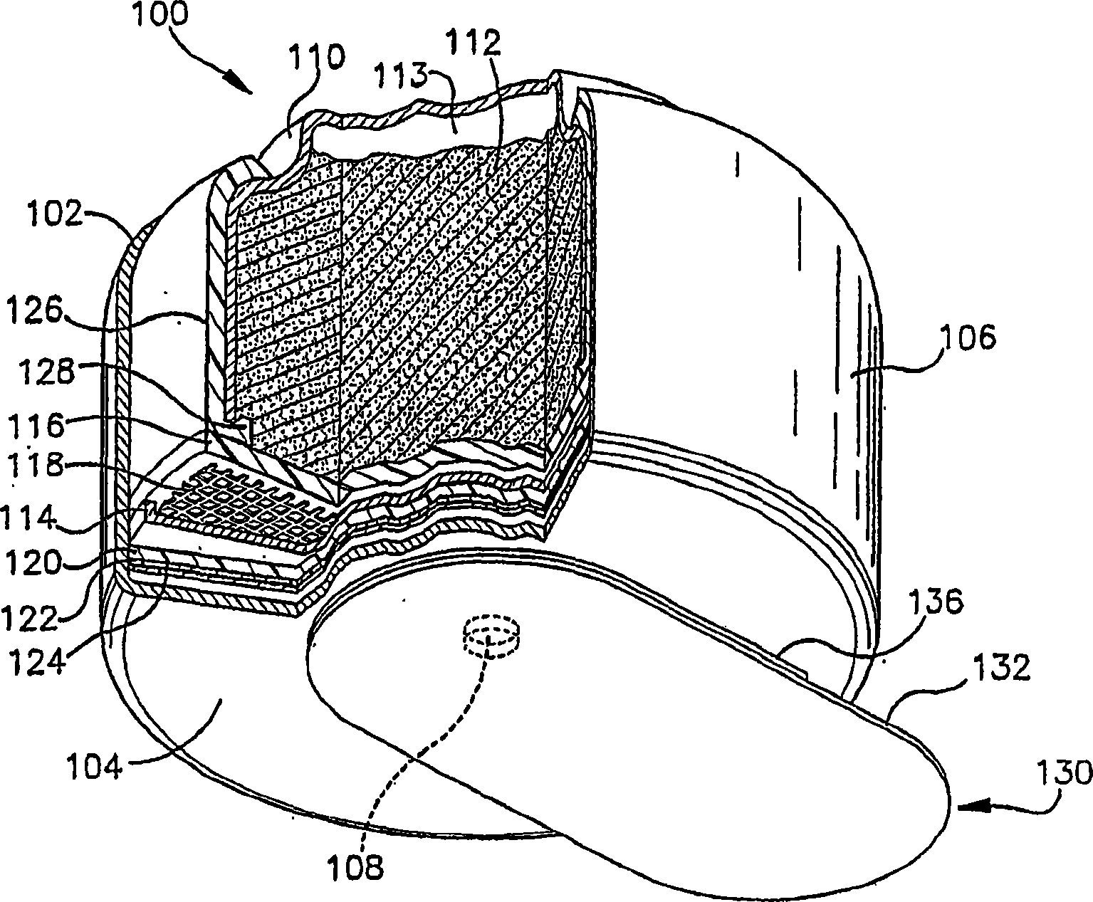 Tab system for a metal-air electrochemical cell