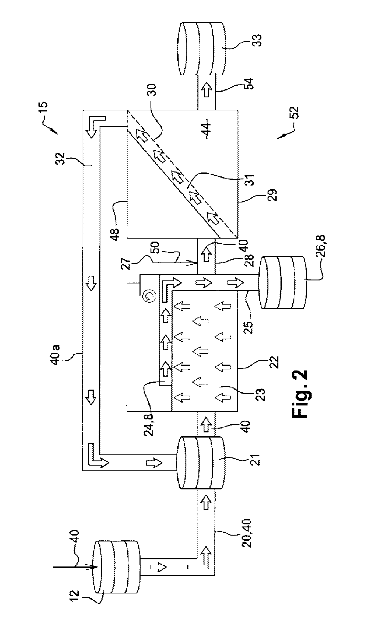 Purification of oil-polluted water and device suitable therefor