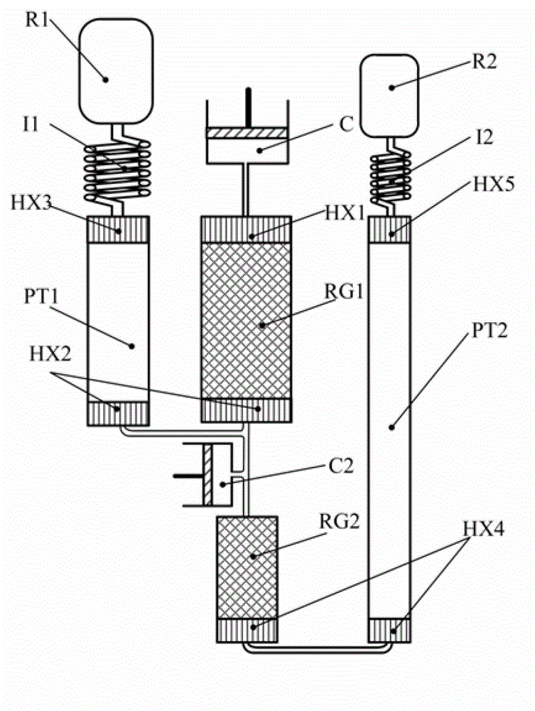 Multi-stage pulse tube refrigerator adopting relay linear compressor