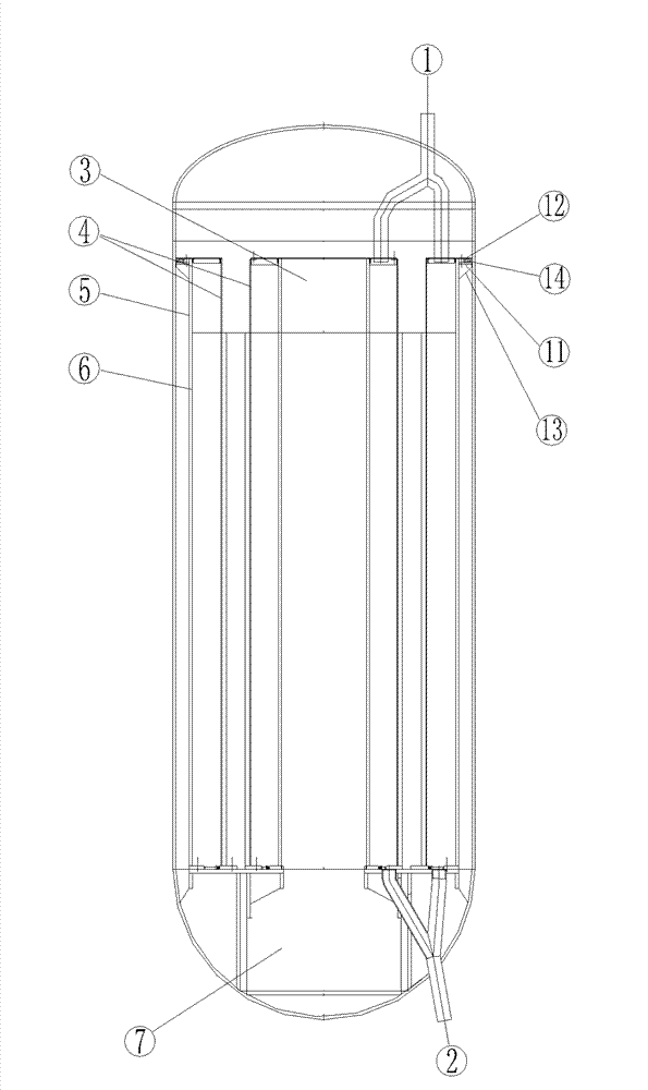 Radial reactor