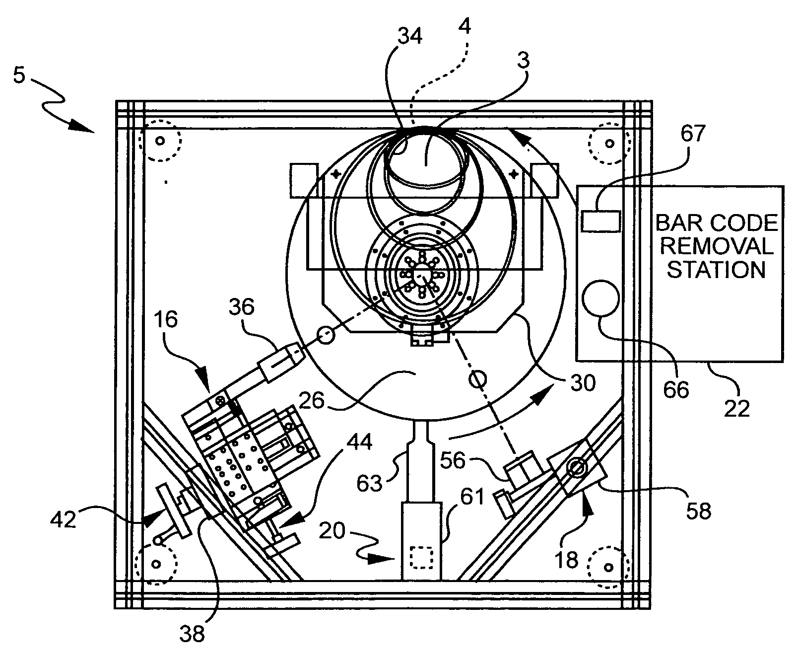 System and method for printing data carrying mark on honeycomb structures