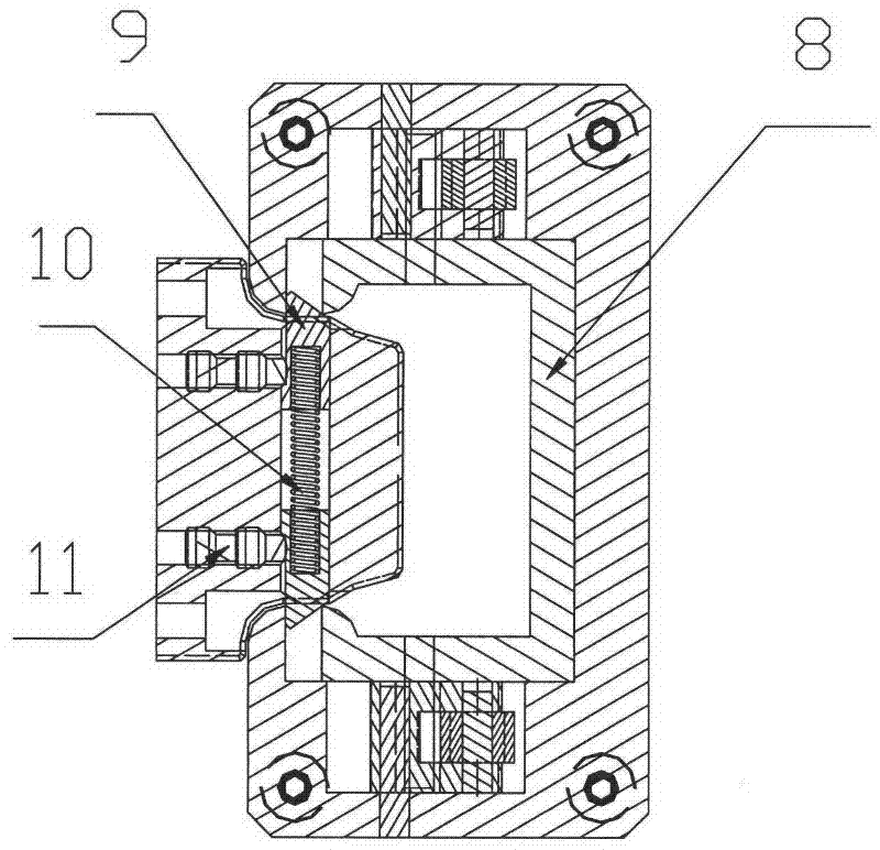 Device for connecting medical trolley and medical head mast