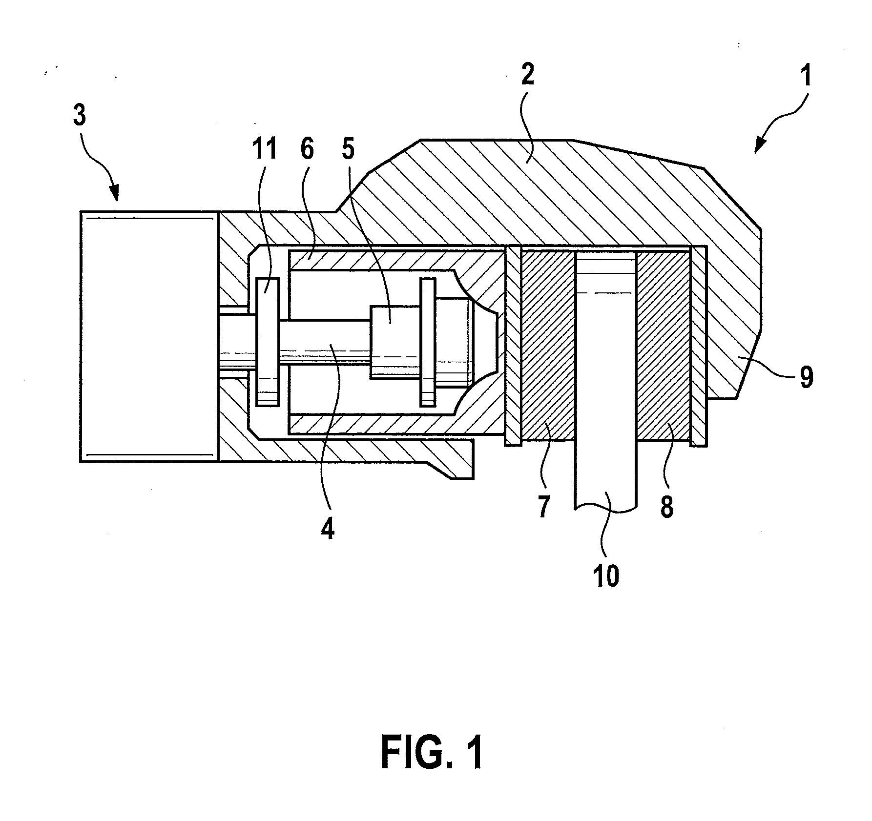 Parking brake in a vehicle