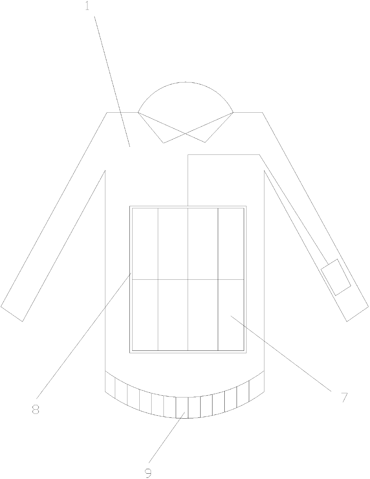 Temperature-sensing warm keeping clothing