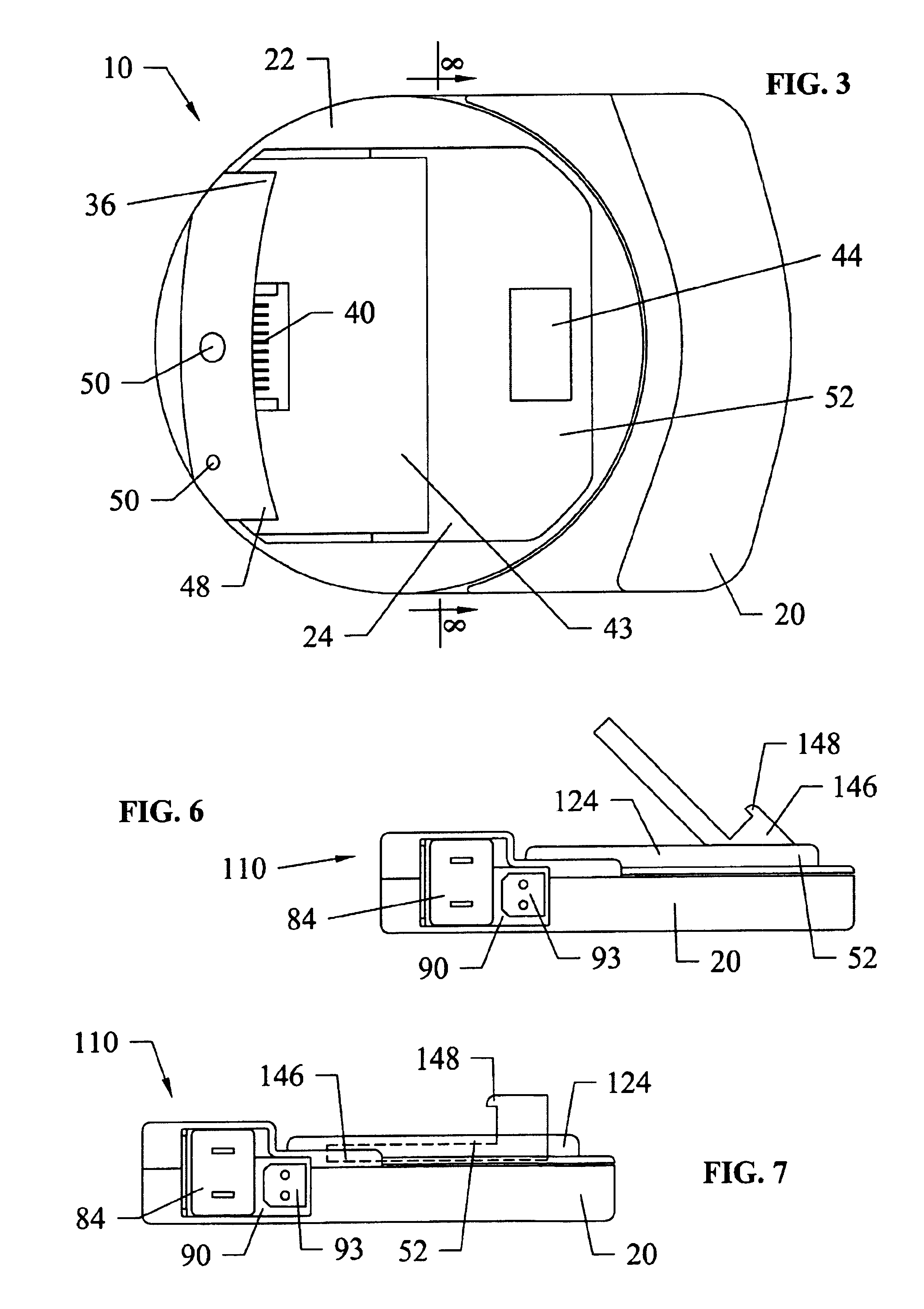 Portable docking station and cord reel assembly