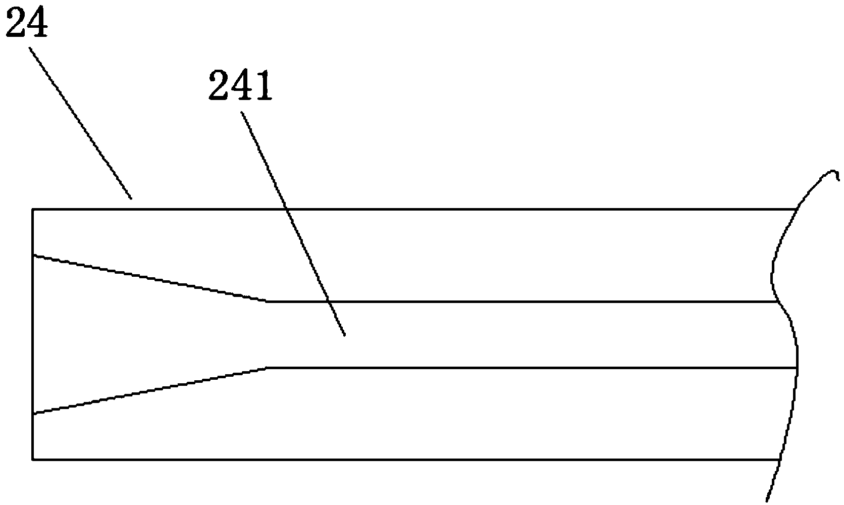 Hollow plate edge bonding forming system