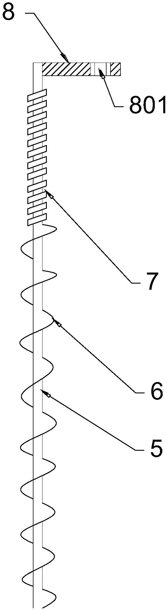 Deep soil remediation device