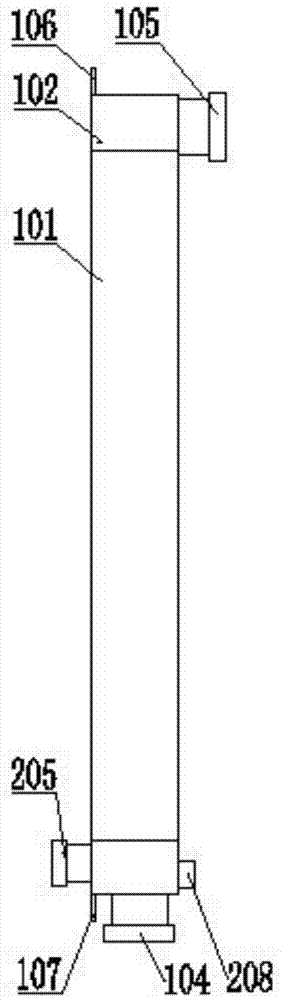 Heat exchanger integrating air cooling and oil cooling