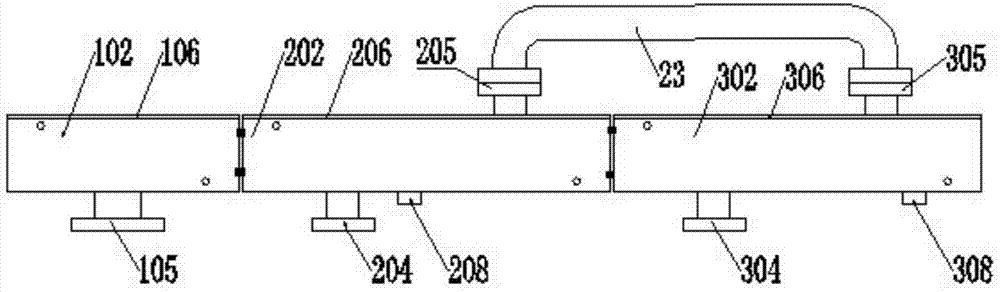 Heat exchanger integrating air cooling and oil cooling