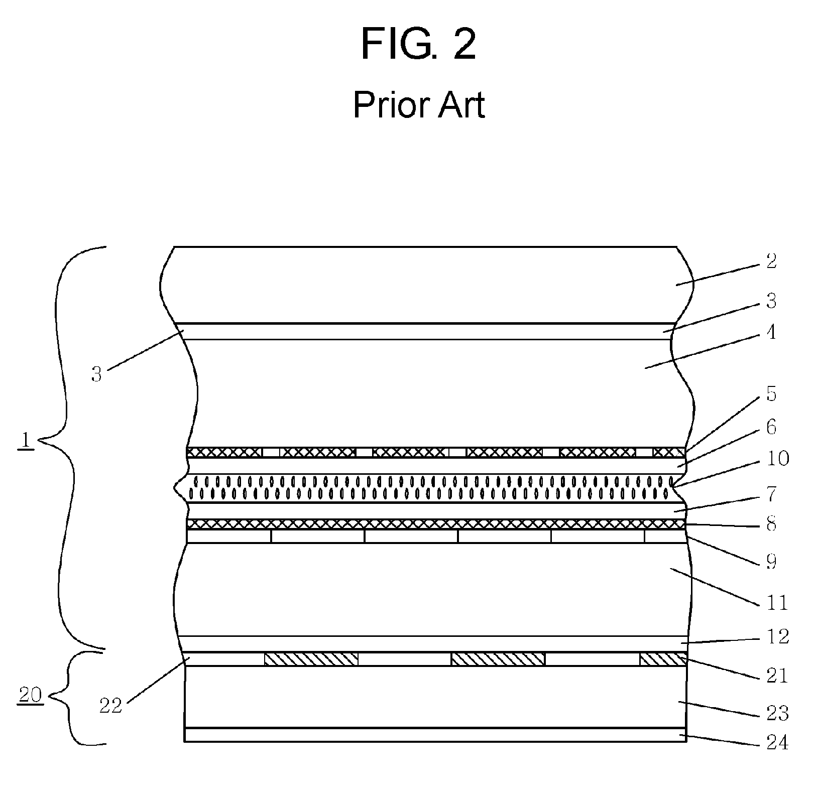 Liquid crystal display device having thin polarizing film and thin phase retardation film