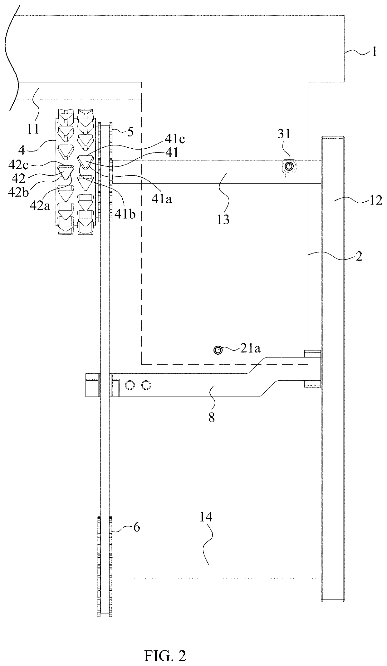 Passive intermittent rotating assembly and electrospinning equipment