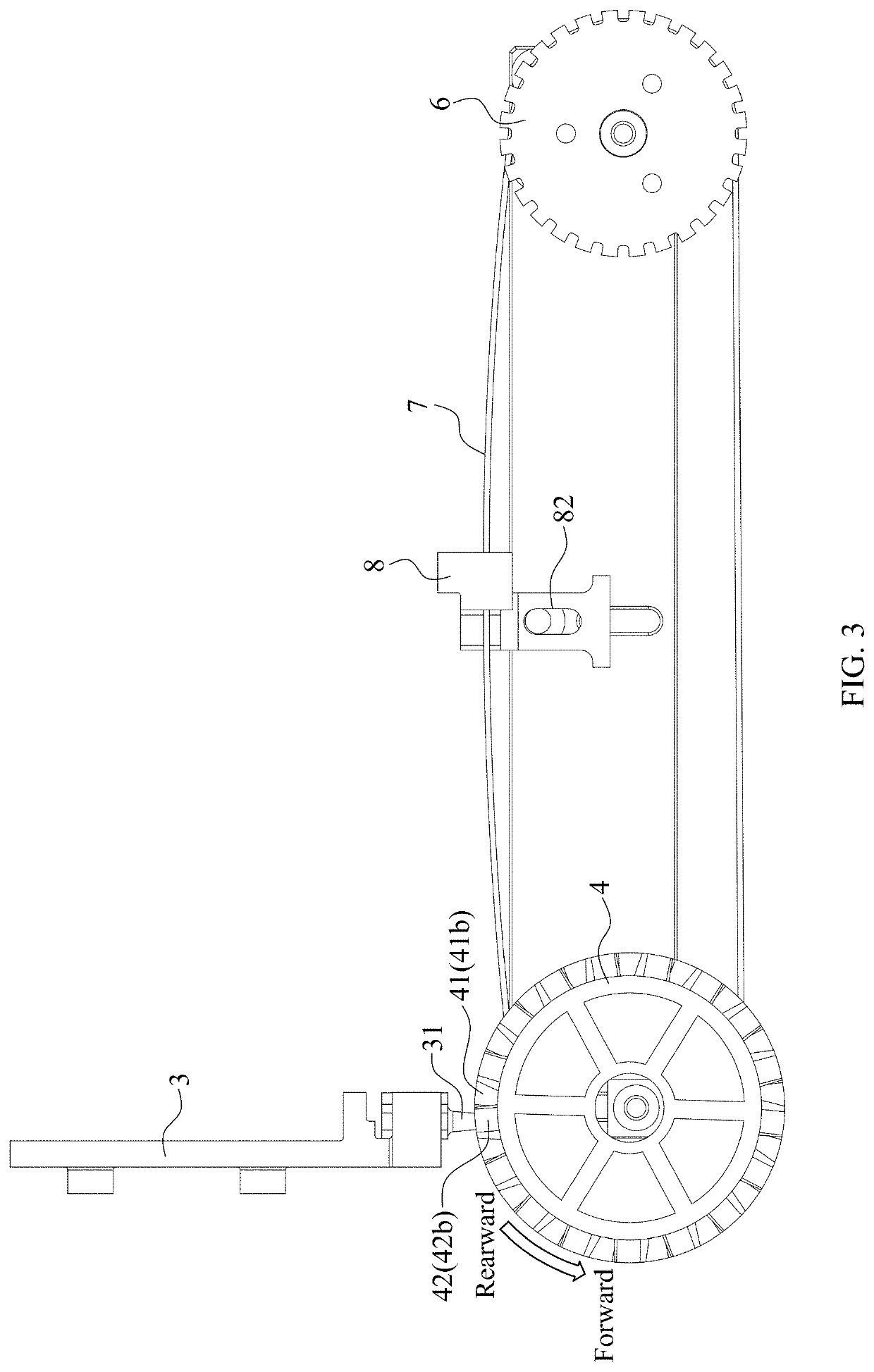 Passive intermittent rotating assembly and electrospinning equipment