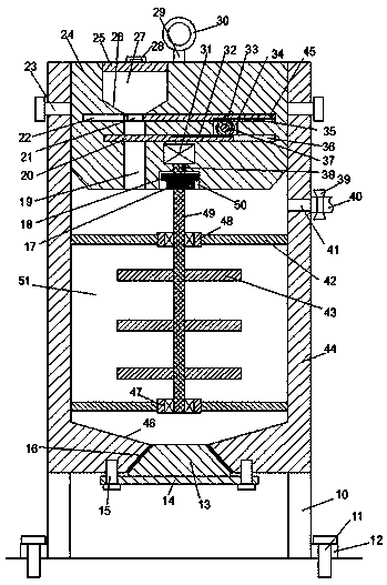 Novel efficient anaerobic fermentation equipment