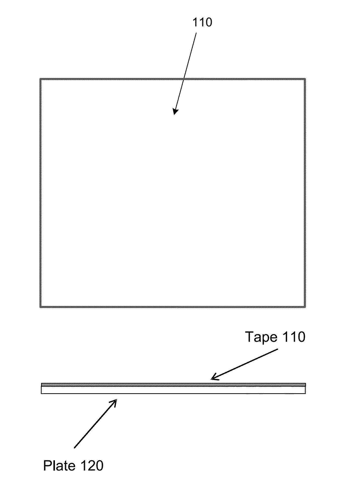 Printing phosphor on LED wafer using dry film lithography