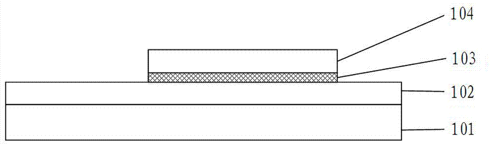 Micro LED light-emitting display array pixel unit structure and fabrication method thereof