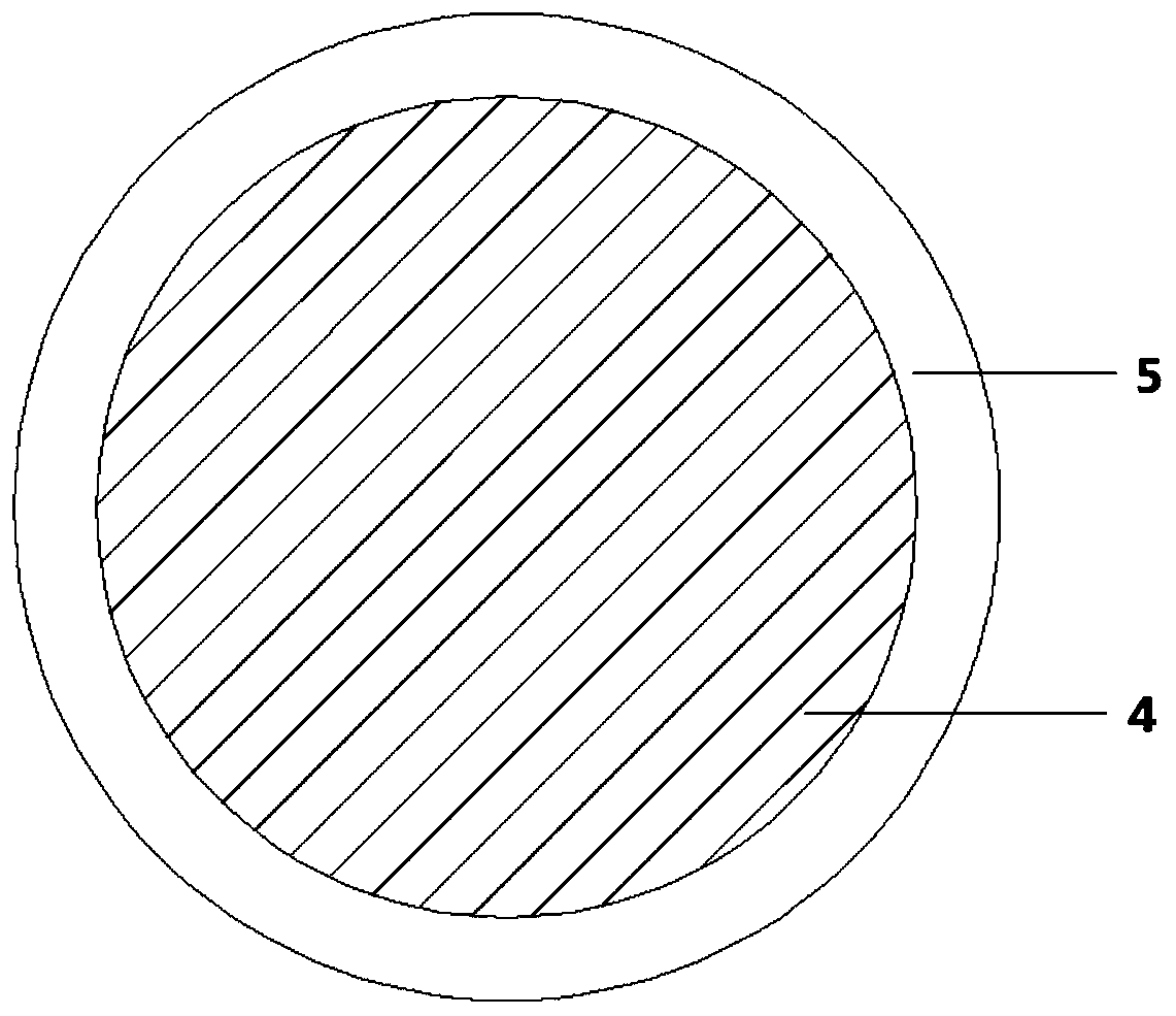 Cigarette filter based on nanofiber structure and cigarette