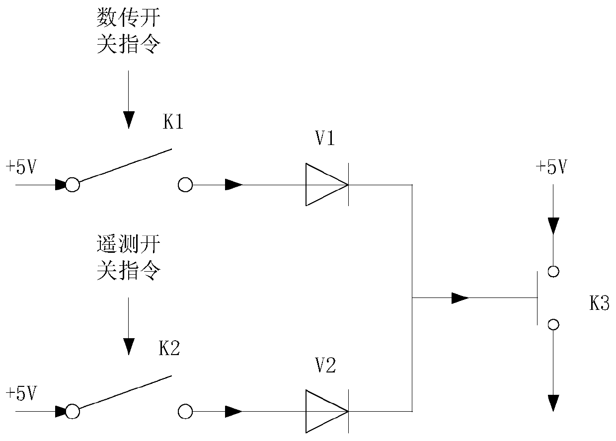 Satellite-borne dual-mode transmitter