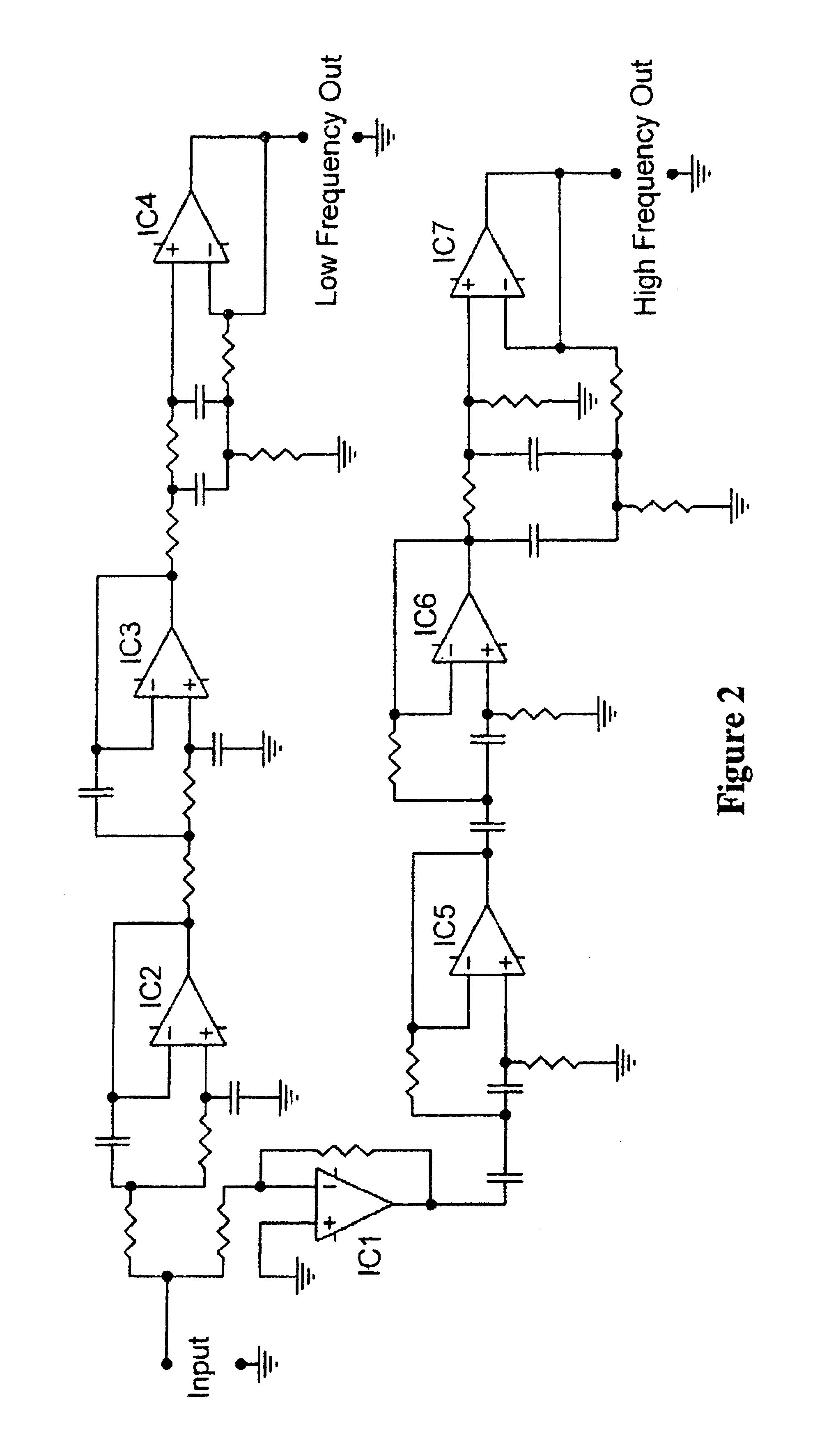 Crossover filter system and method