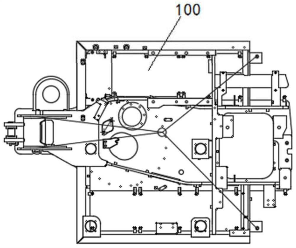 Lifting equipment and engineering machinery vehicle closing method