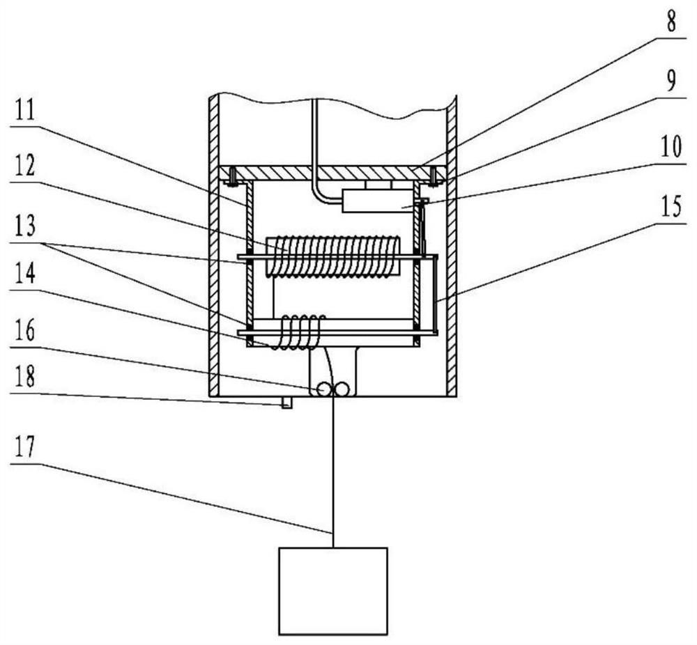 Adjustable underwater acoustic test deployment device